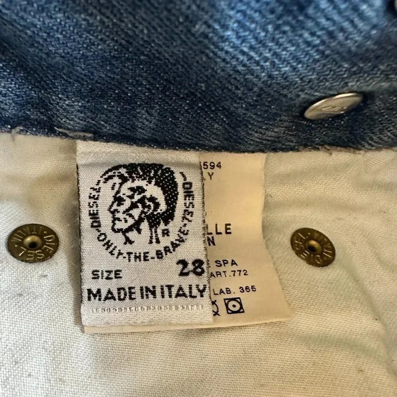 Diesel Vintage Cherone Distressed Flare Jeans - Picture 4 of 8